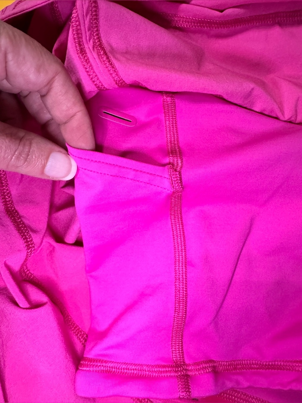 Lululemon Pace Rival Skirt (Tall) *4-way Stretch 15" Pink Highlight Size 6 - Picture 9 of 16